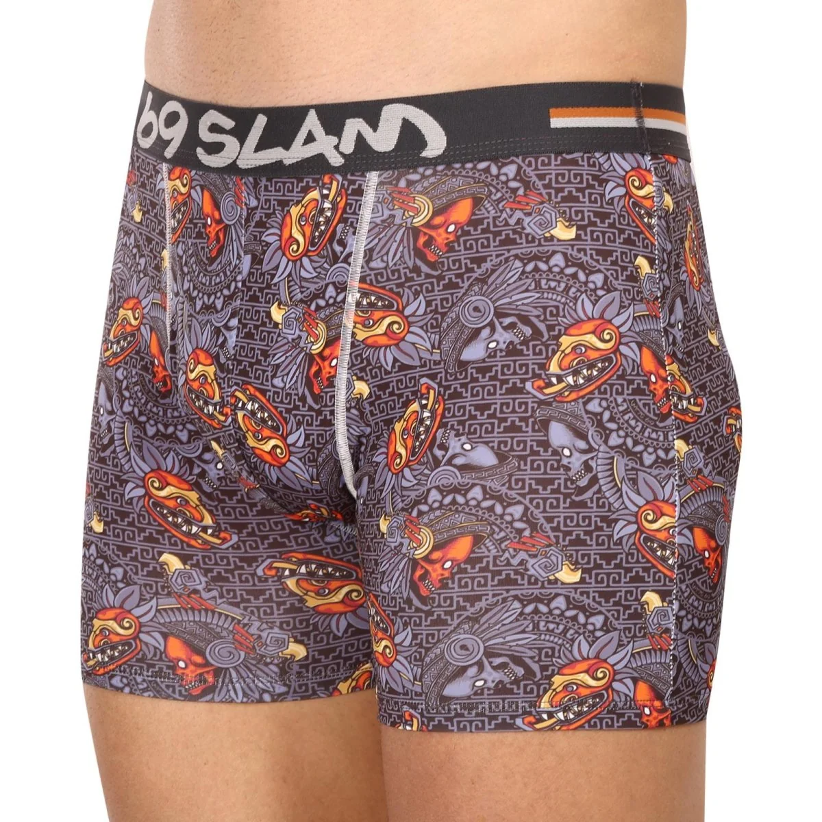 69SLAM Pánské boxerky fit mayan dylan (MBYMYN-PO) M
