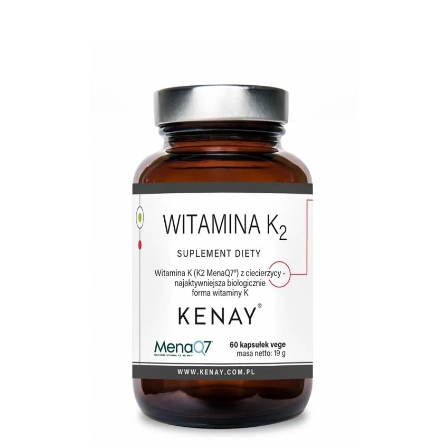 Kenay Vitamin K2 MenaQ7 100 µg 60 kapslí