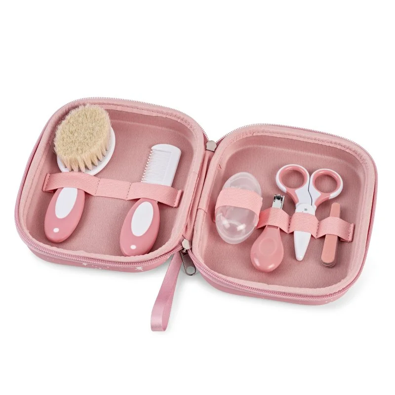 Saro Baby hygienický set v pevném pouzdře Pink