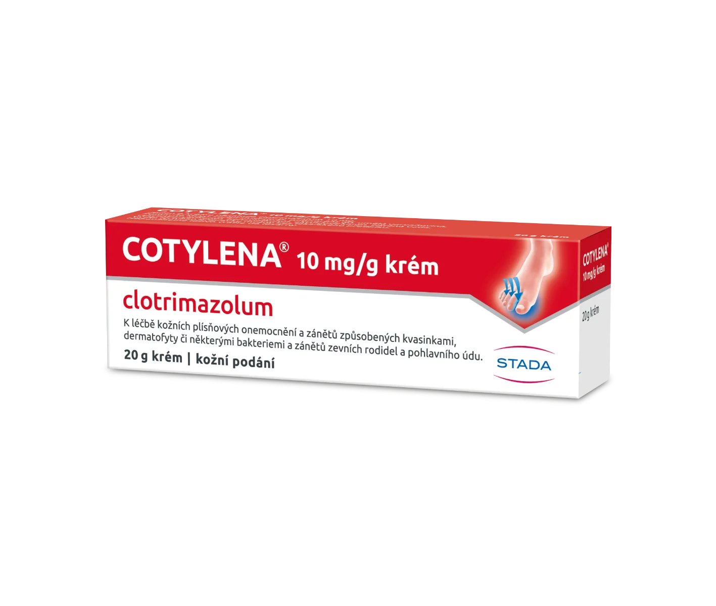 Cotylena 10mg/g krém 20 g