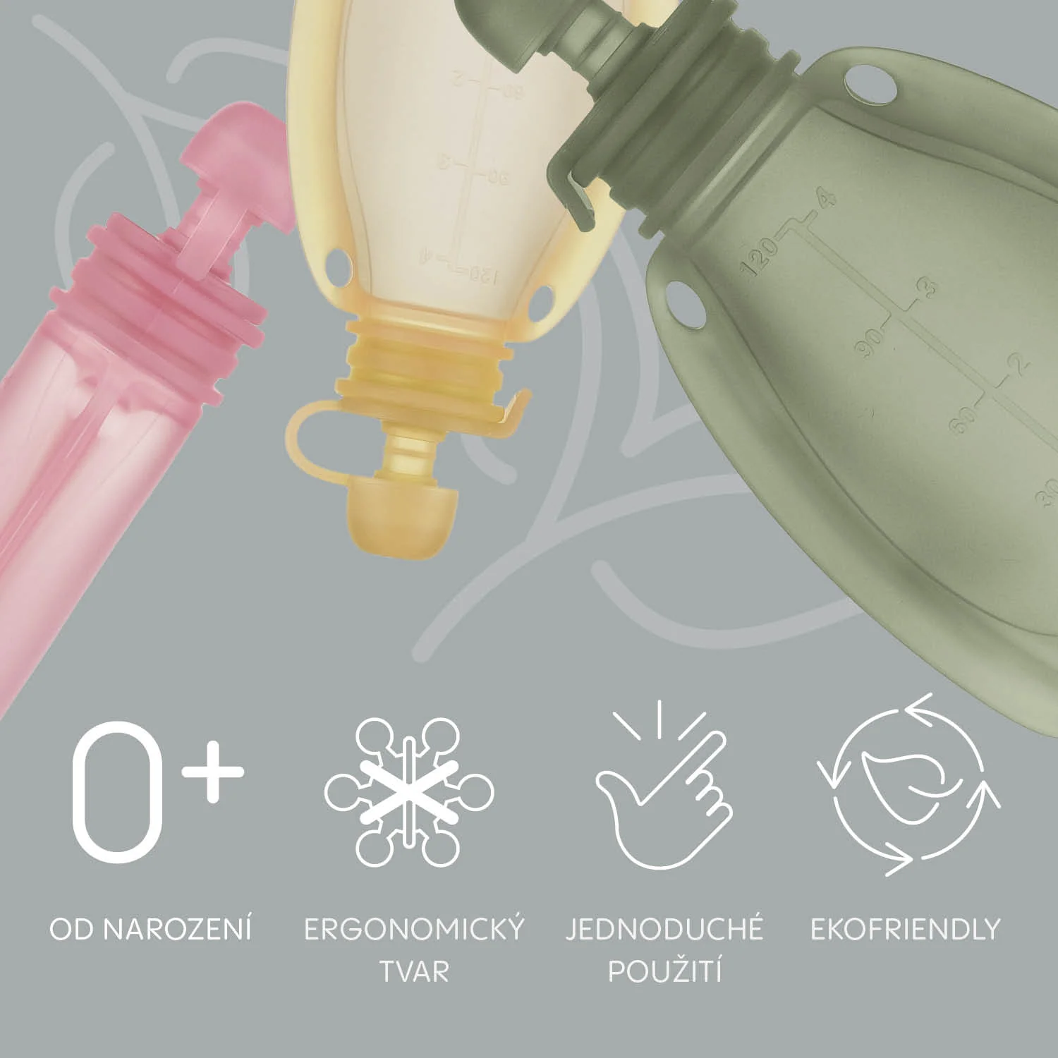 Zopa Silikonová plnitelná kapsička na dětskou stravu, Transparent Pink 2