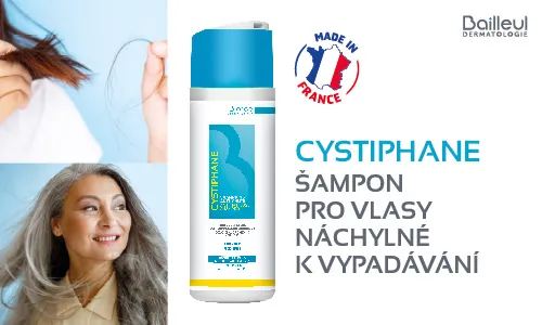 Cystiphane Biorga 120 tablet šampon pro vlasy náchylné k vypadávání
