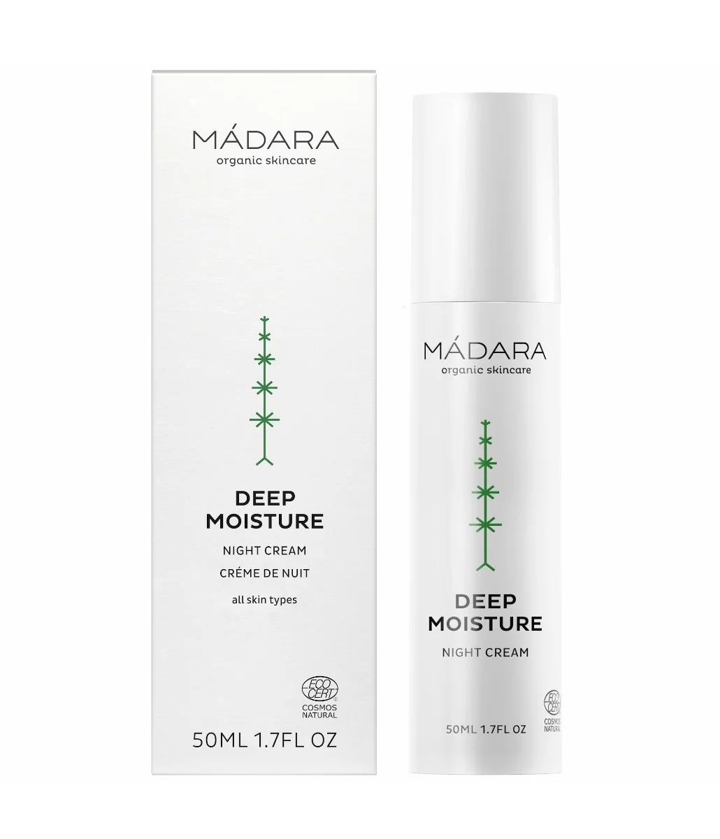 MÁDARA Deep Moisture noční krém 50 ml