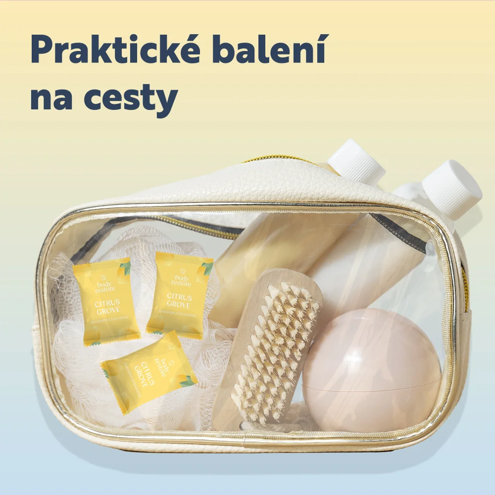 Body Restore Aromatické tablety do sprchy citrus 3 ks