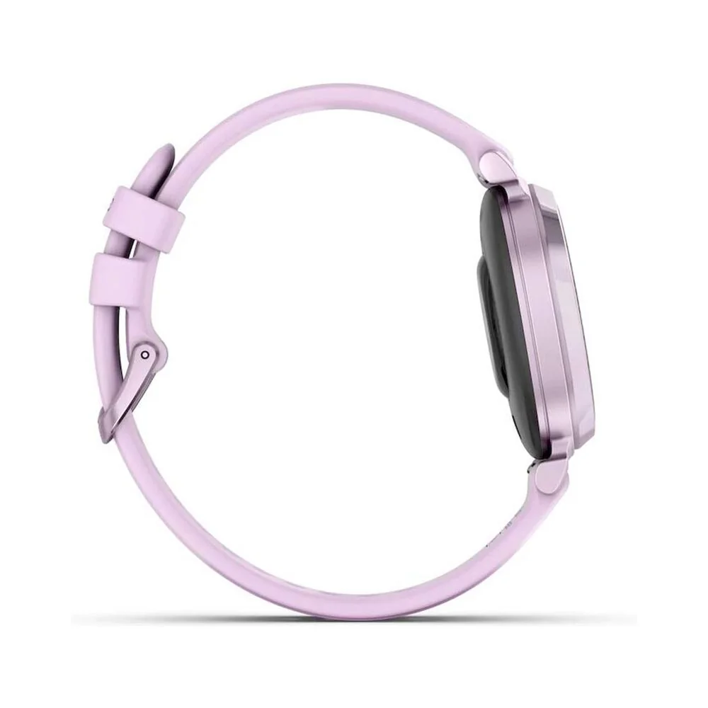 Garmin Lily 2 Silicone Band chytré hodinky Metallic Lilac/Lilac