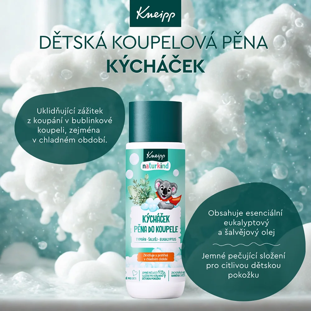 Kneipp Naturkind Kýcháček pěna do koupele 200 ml