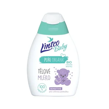 Linteo Baby Dětské tělové mléko s BIO měsíčkem lékařským 250 ml