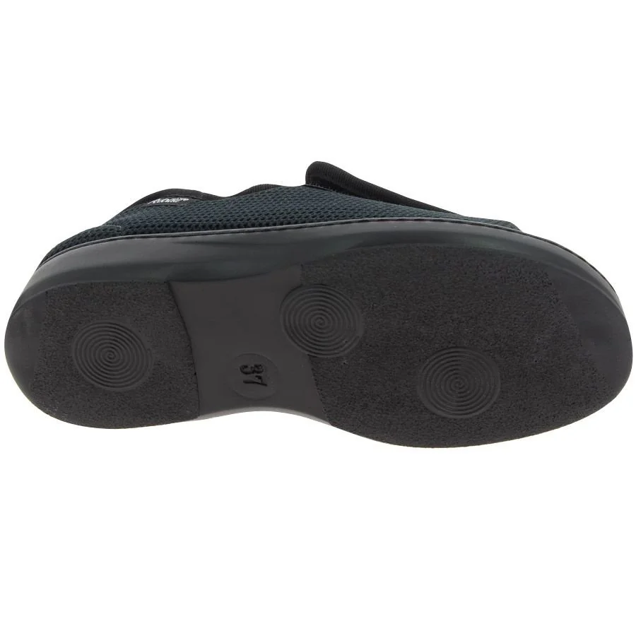PodoWell ABITA polobotka pro oteklé nohy unisex černá, velikost: 45