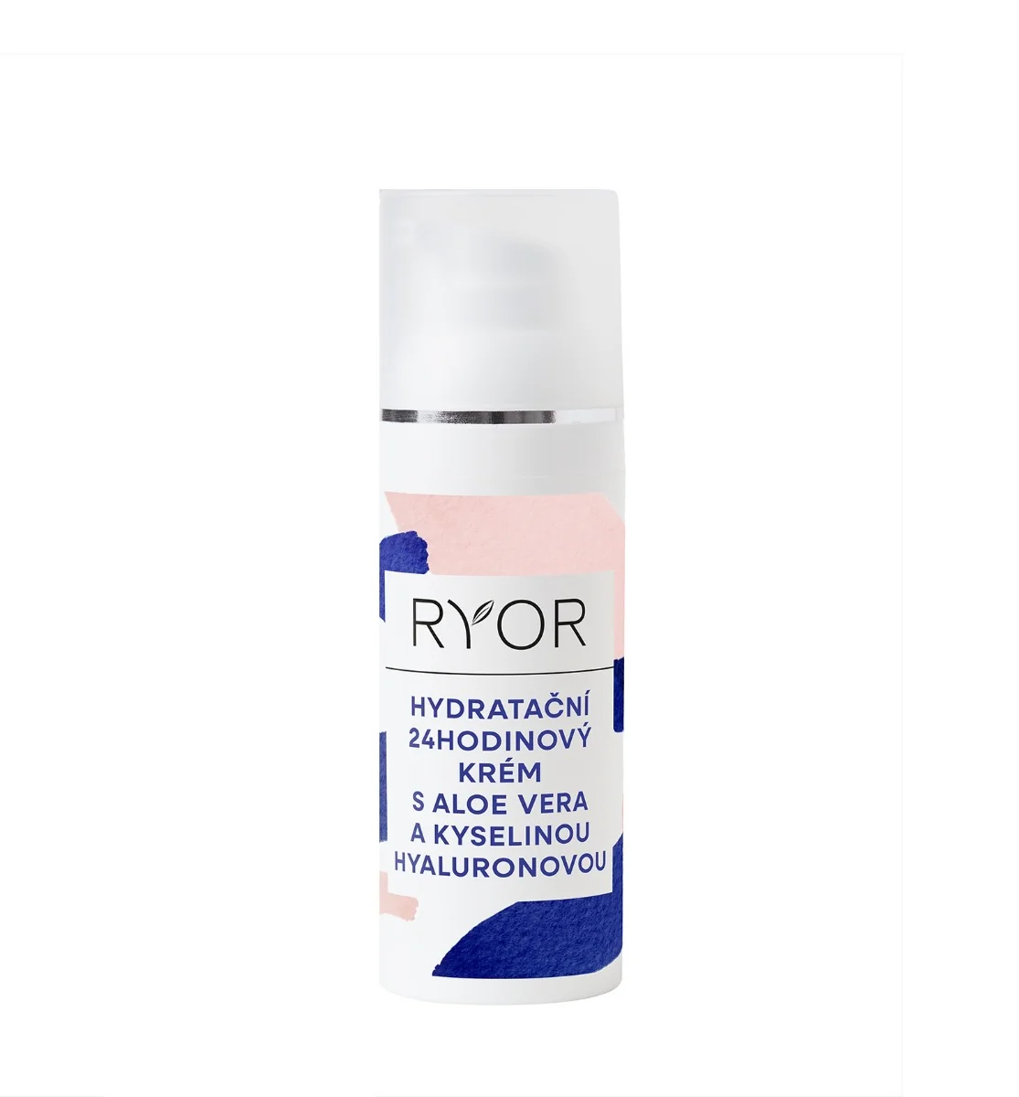 Ryor Hydratační 24h krém s aloe vera a kyselinou hyaluronovou 50 ml