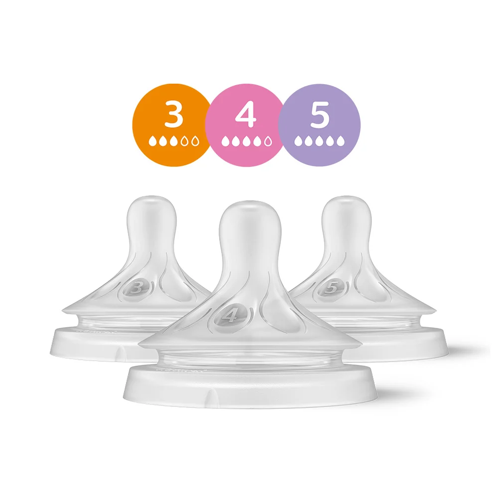 Philips Avent Natural Response Savička Mix 1m+ 3m+ 6m+ 3 ks
