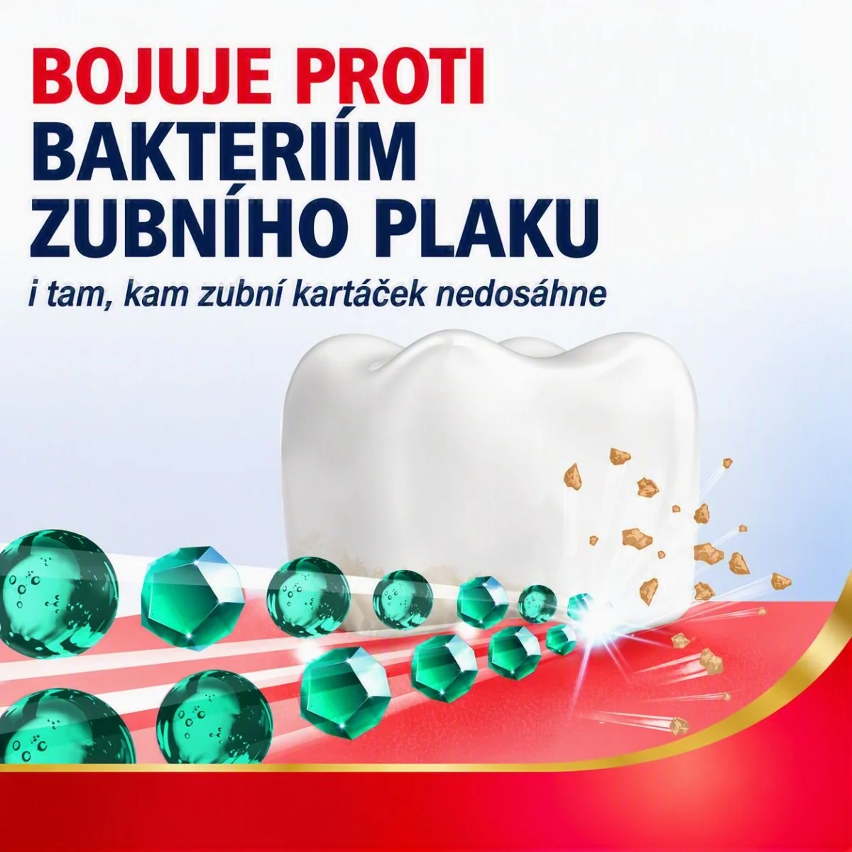 Parodontax Active Gum Health Herbal Mint ústní voda 500 ml