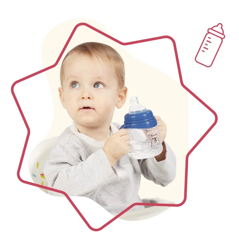 Badabulle nekapající hrníček s úchyty 180ml 1ks