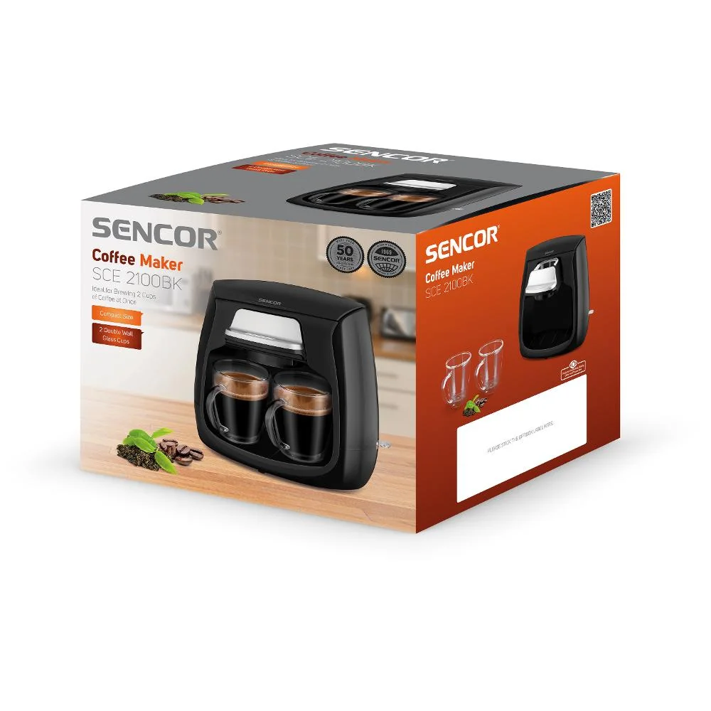 SENCOR SCE 2100BK kávovar černý
