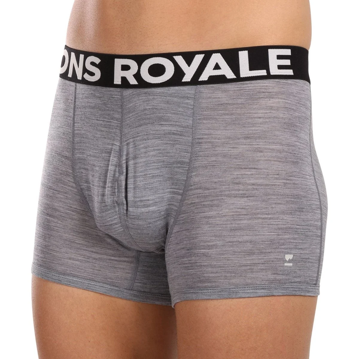 Mons Royale Pánské boxerky šedé (100087-2169-710) M