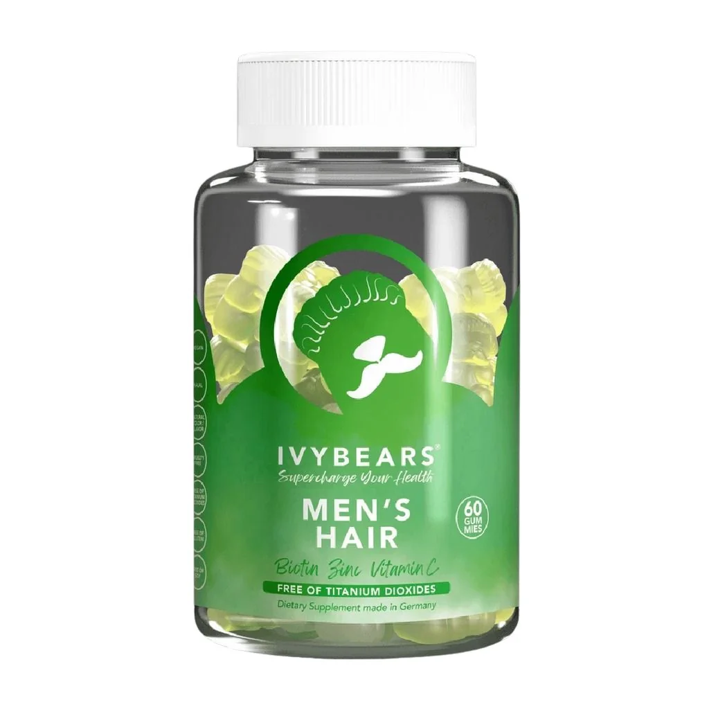 IvyBears Men´s Hair vlasové vitamíny pro muže 60 ks