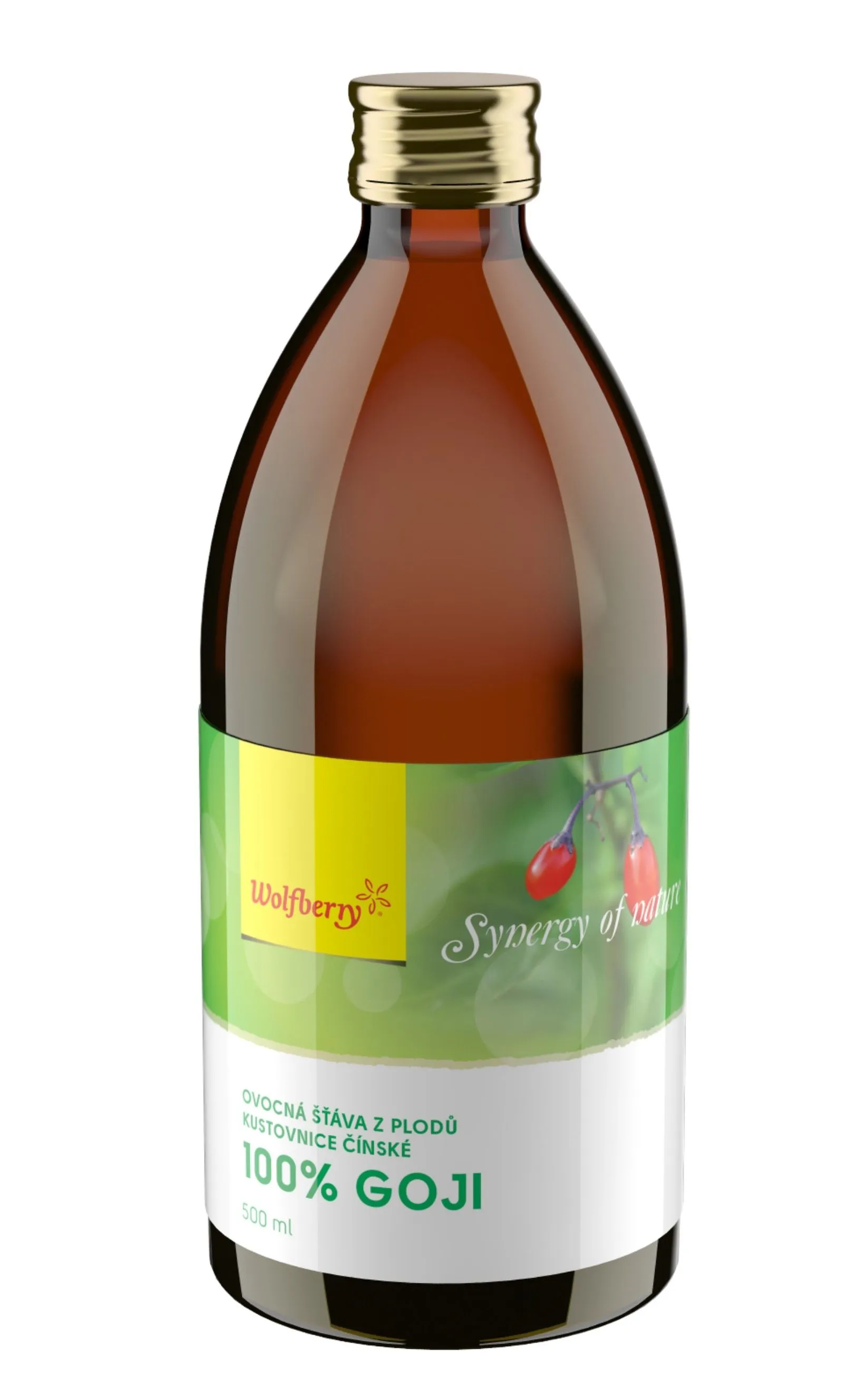 Wolfberry Kustovnice čínská 100% šťáva 500ml