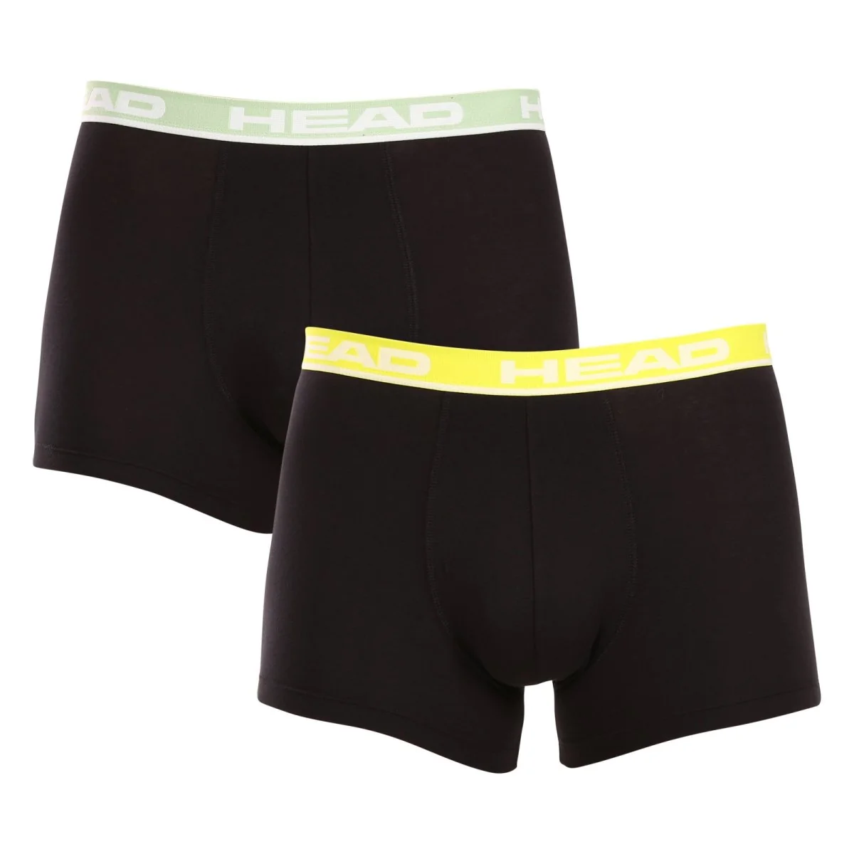 HEAD 2PACK pánské boxerky černé (701202741 023) M