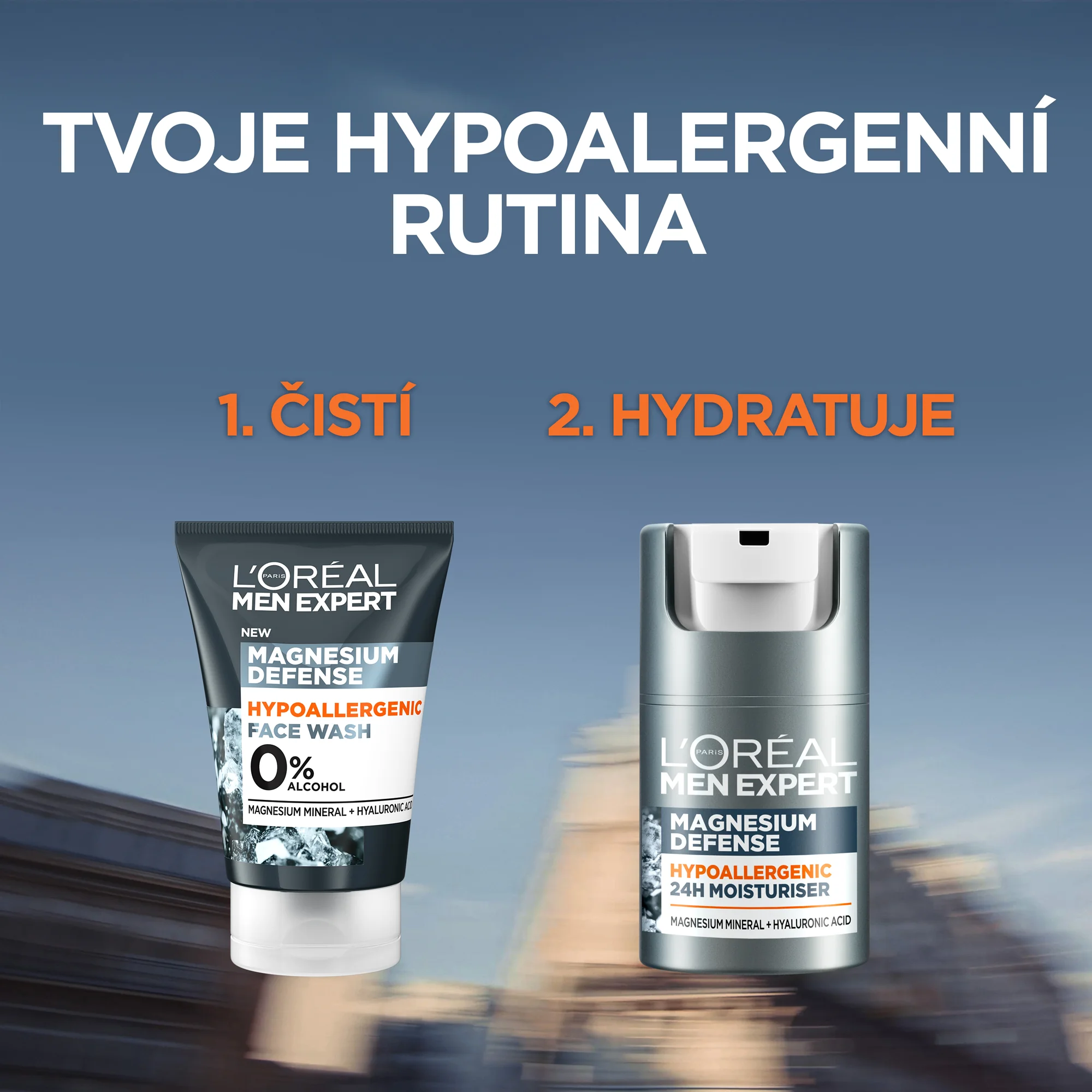 Loréal Paris Men Expert Magnesium Defense čisticí gel 100 ml