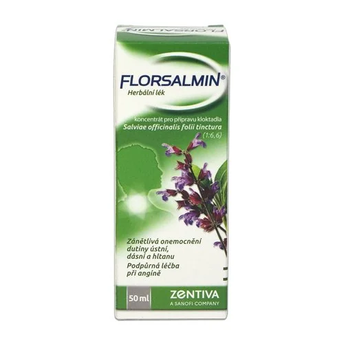 Florsalmin Koncentrát pro přípravu kloktadla 50 ml