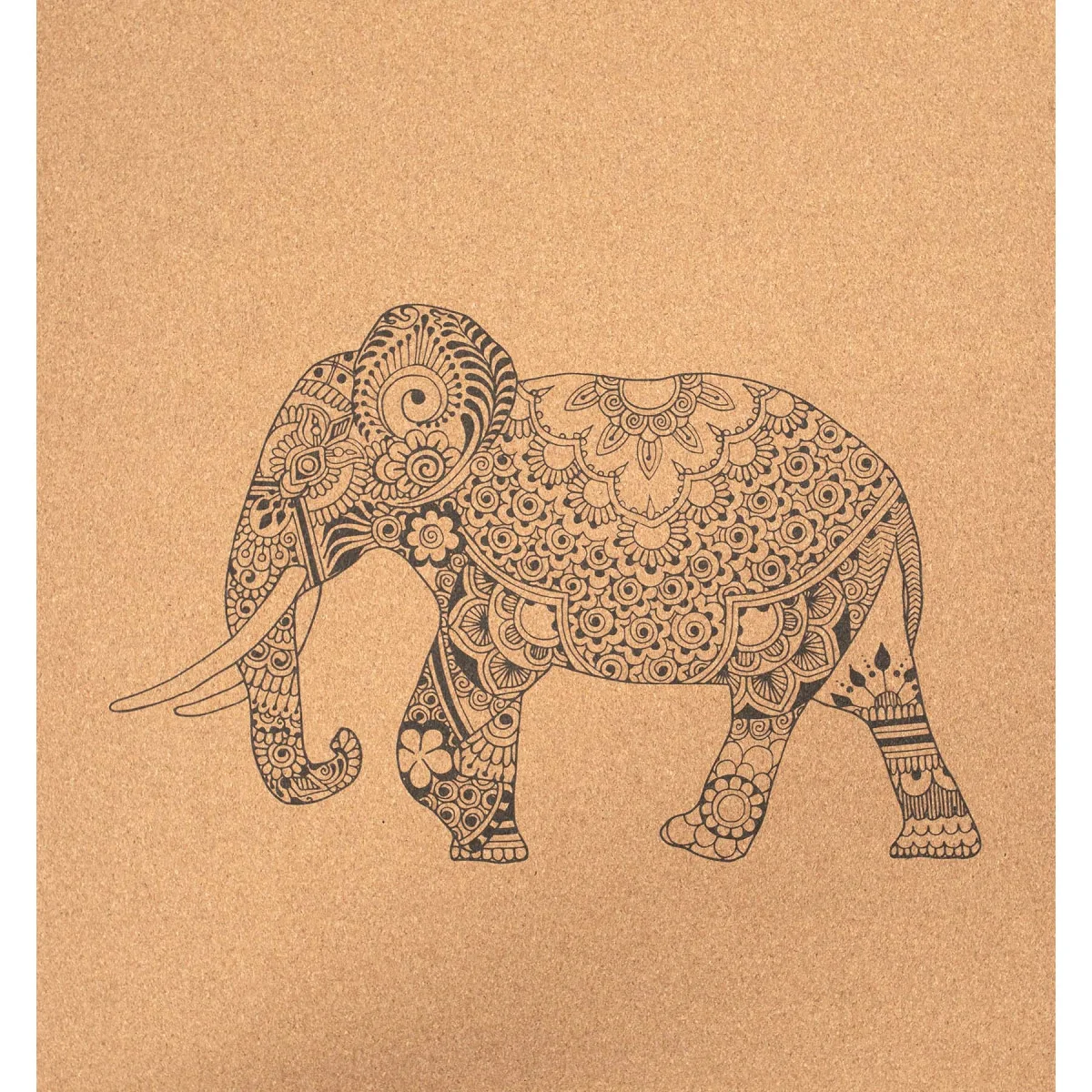 SharpShape Korková cestovní jogamatka Elephant