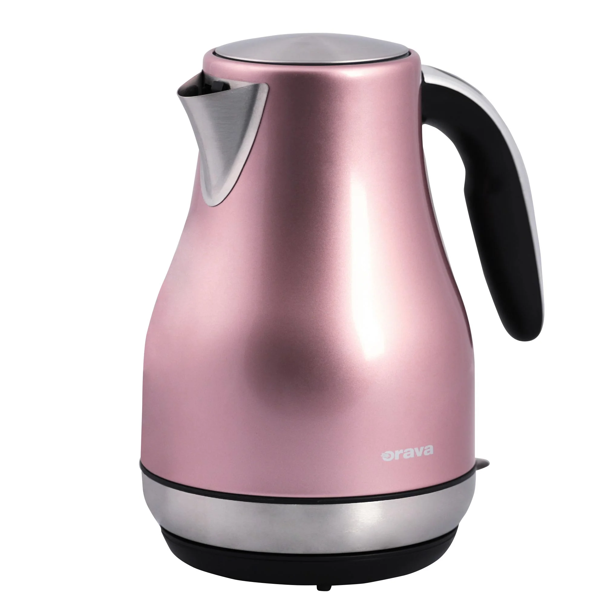 Orava Designová nerezová konvice 1,7 l, růžová