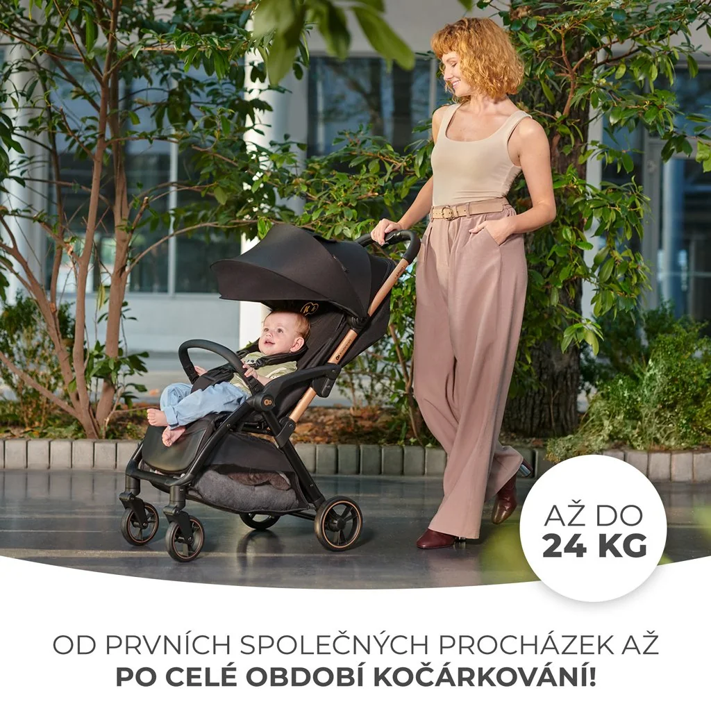 Kinderkraft Kočárek sportovní Apino Raven black