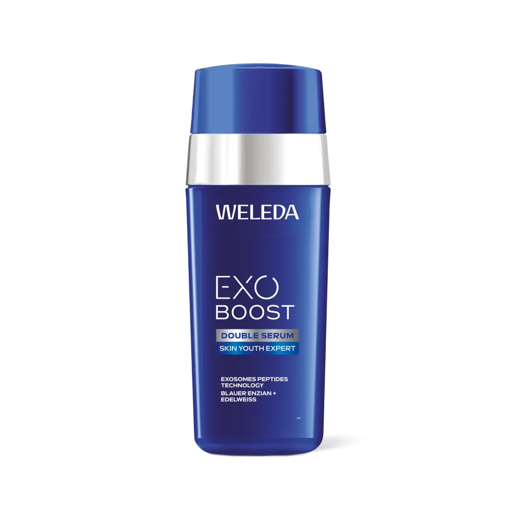 Weleda Exo Boost Double Serum Modrý hořec a Protěž alpská 30 ml