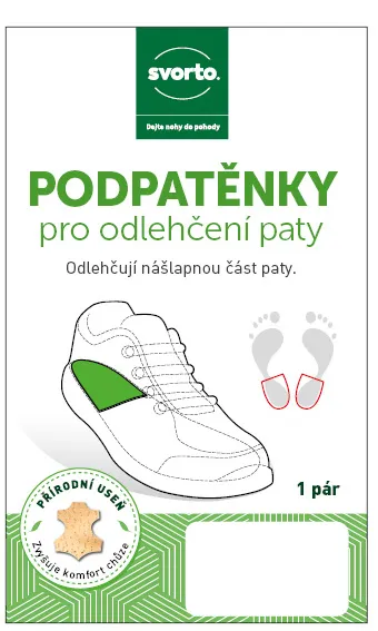 Svorto 041 Podpatěnky pro odlehčení paty vel. 37–39 1 pár