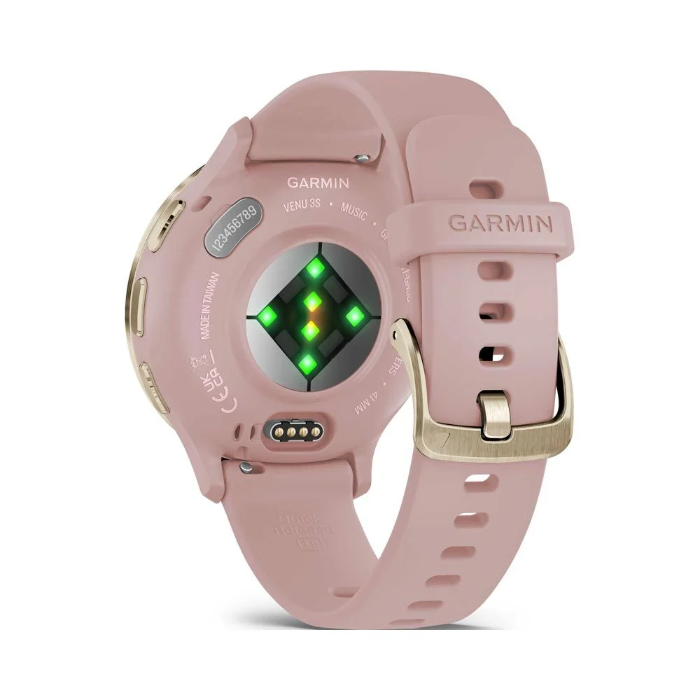 Garmin VENU 3S chytré hodinky Dust Rose/Soft Gold
