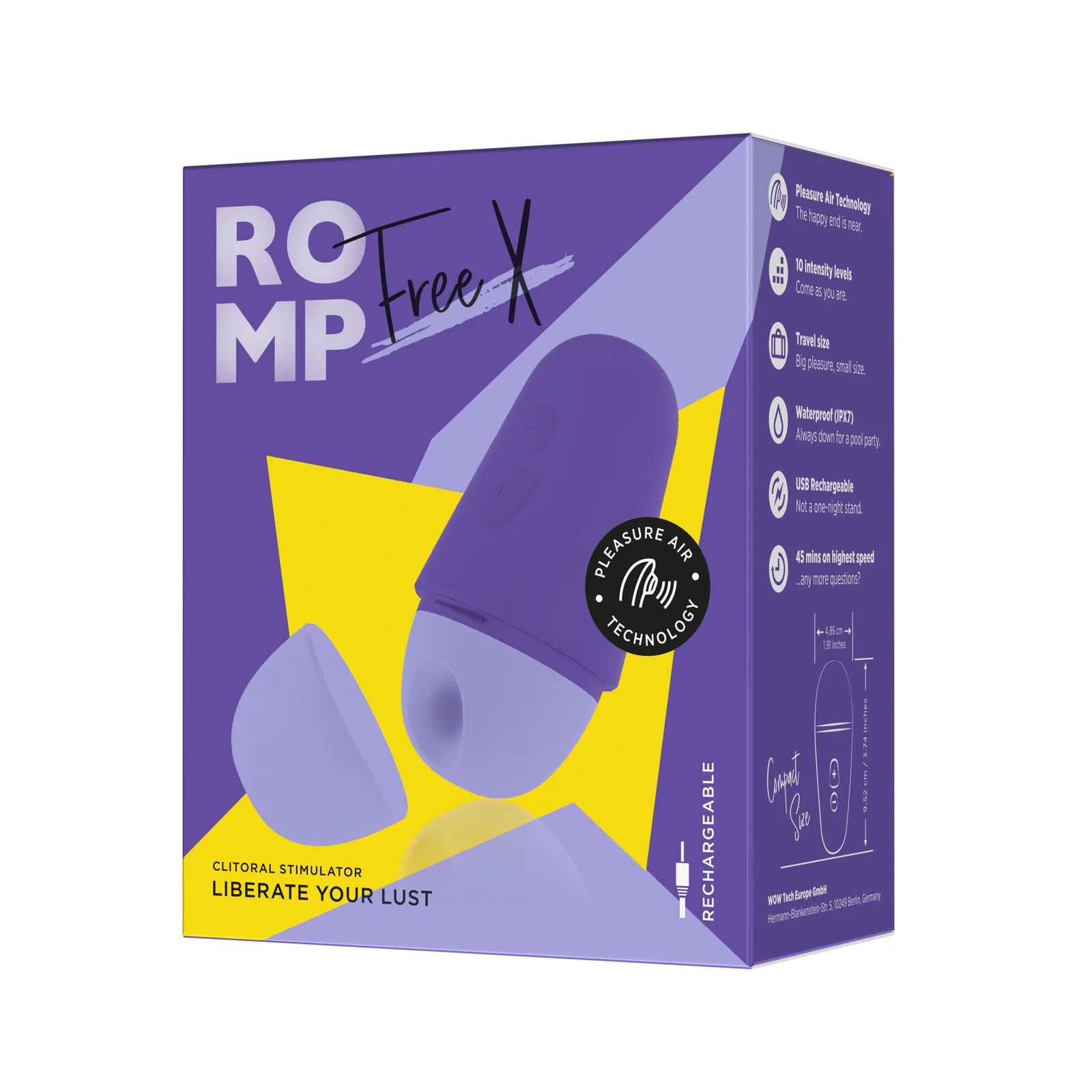 ROMP Stimulátor klitorisu - Free X