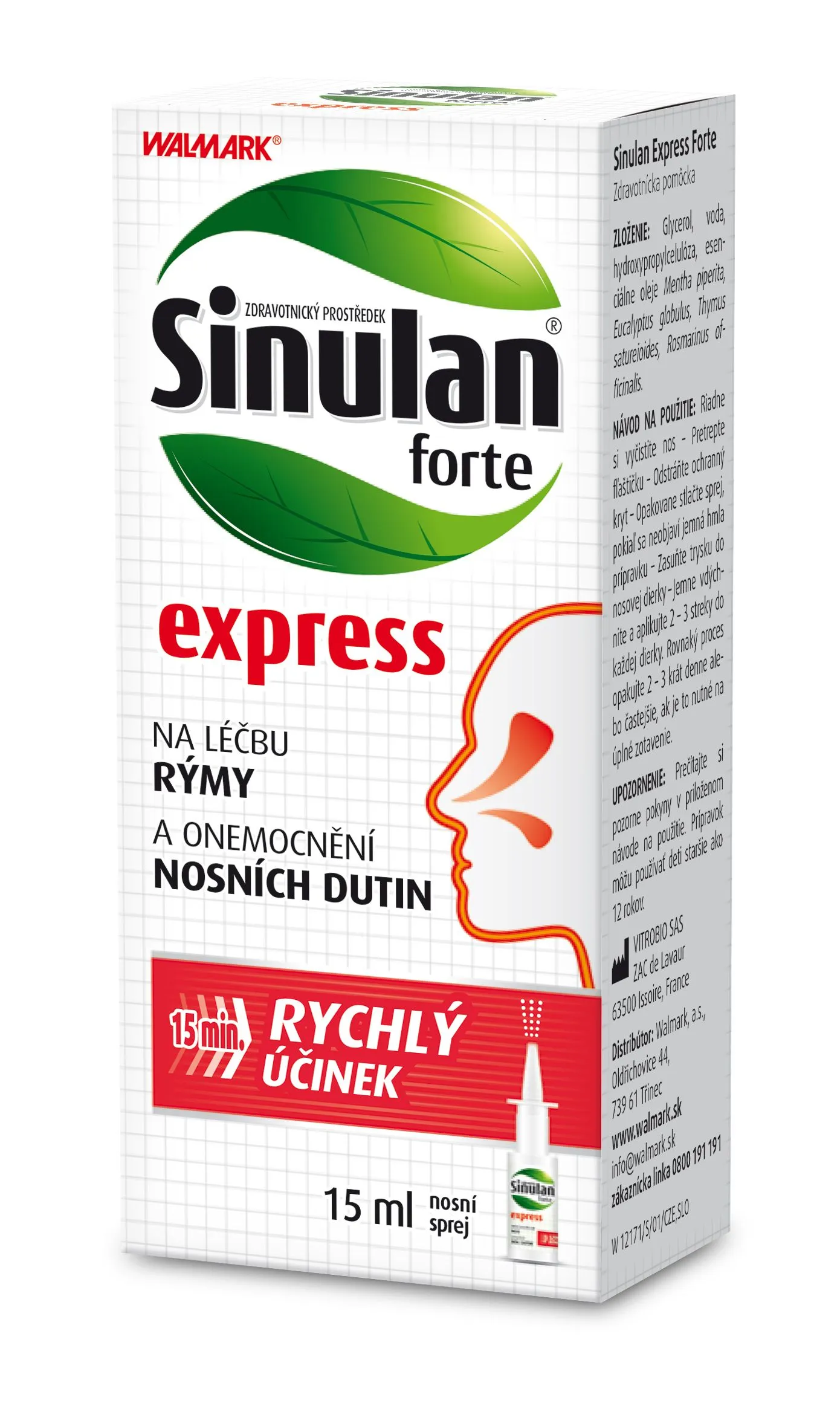 Walmark Sinulan Express Forte