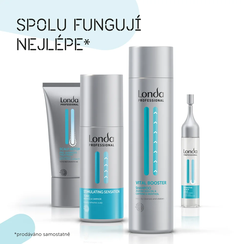 Londa Professional Scalp Vital Booster šampon pro podporu růstu vlasů 250 ml