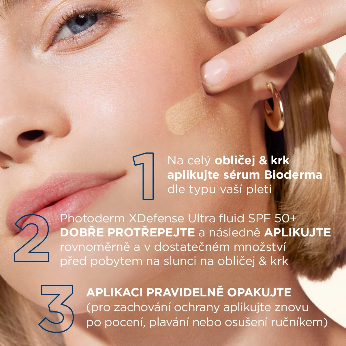BIODERMA Photoderm XDefense ultrafluidní ochrana SPF50+ velmi světlá 40 ml