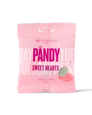 PÄNDY Candy Sweet Hearts gumové bonbony 50 g