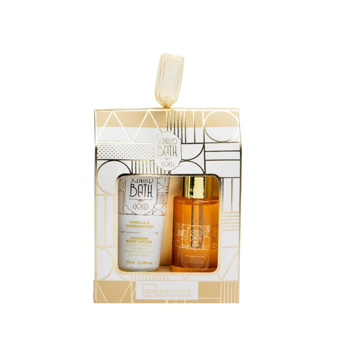 IDC Institute Scented Gold Kosmetická sada 2 ks