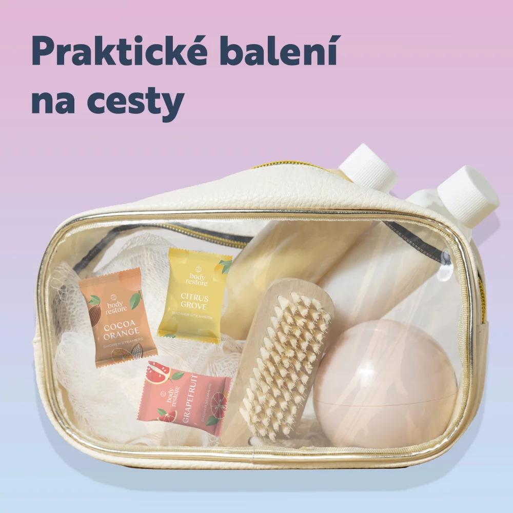Body Restore Aromatické tablety do sprchy citrus mix 6 ks