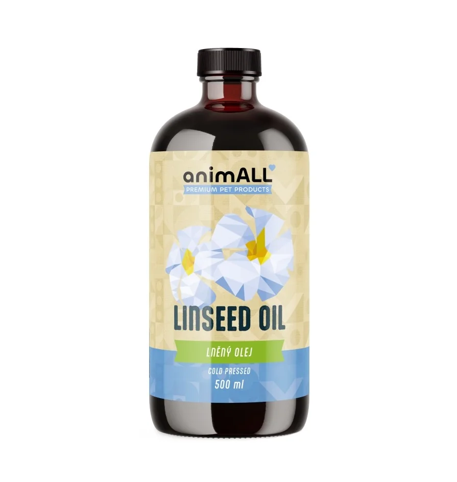 animALL Lněný olej 500 ml