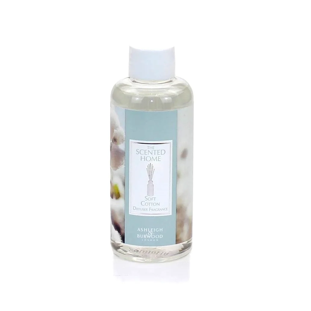 Ashleigh & Burwood London Náhradní náplň do difuzéru THE SCENTED HOME - SOFT COTTON 150 ml