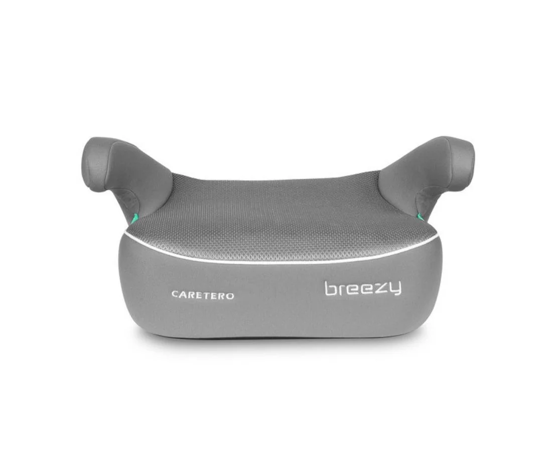Caretero Dětská autosedačka Breezy 2 v 1, 100–150 cm,  šedá
