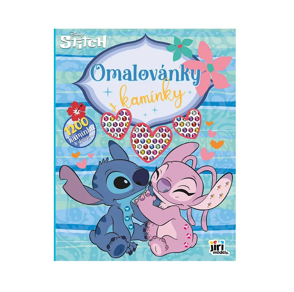 JIRI MODELS Omalovánky s kamínky Lilo & Stitch 1 ks