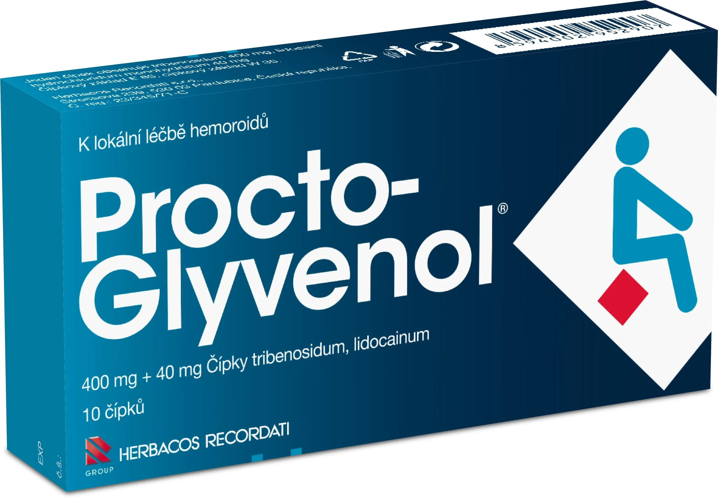 Procto-Glyvenol čípky 10 ks