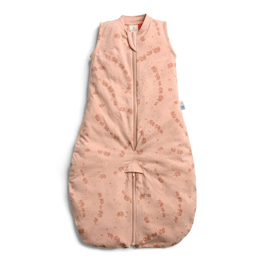 ergoPouch Vak a overal na spaní 2v1 Suit Elephant Parade 8-24 m, 8-14 kg, 0,2 tog