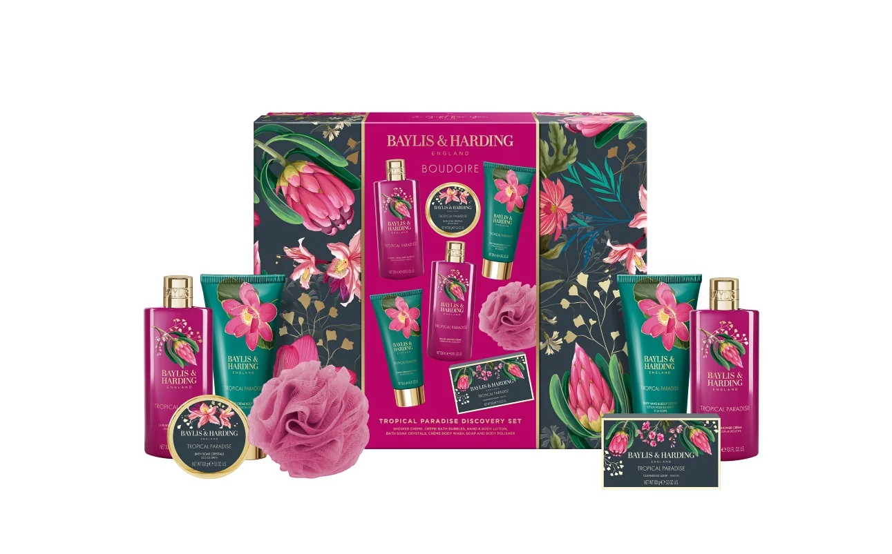 Baylis & Harding Boudoire Sada péče o tělo Tropical Paradise 7 ks