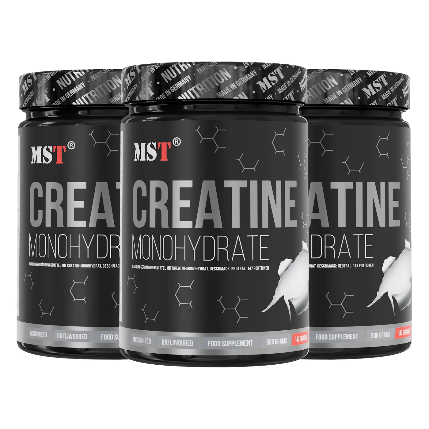MST Nutrition Creatine Monohydrate 500 g 2+1 ZDARMA
