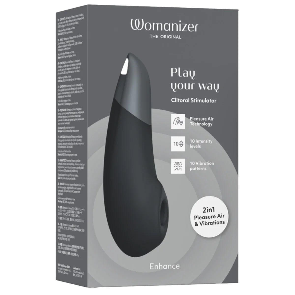 Womanizer Enhance, černá