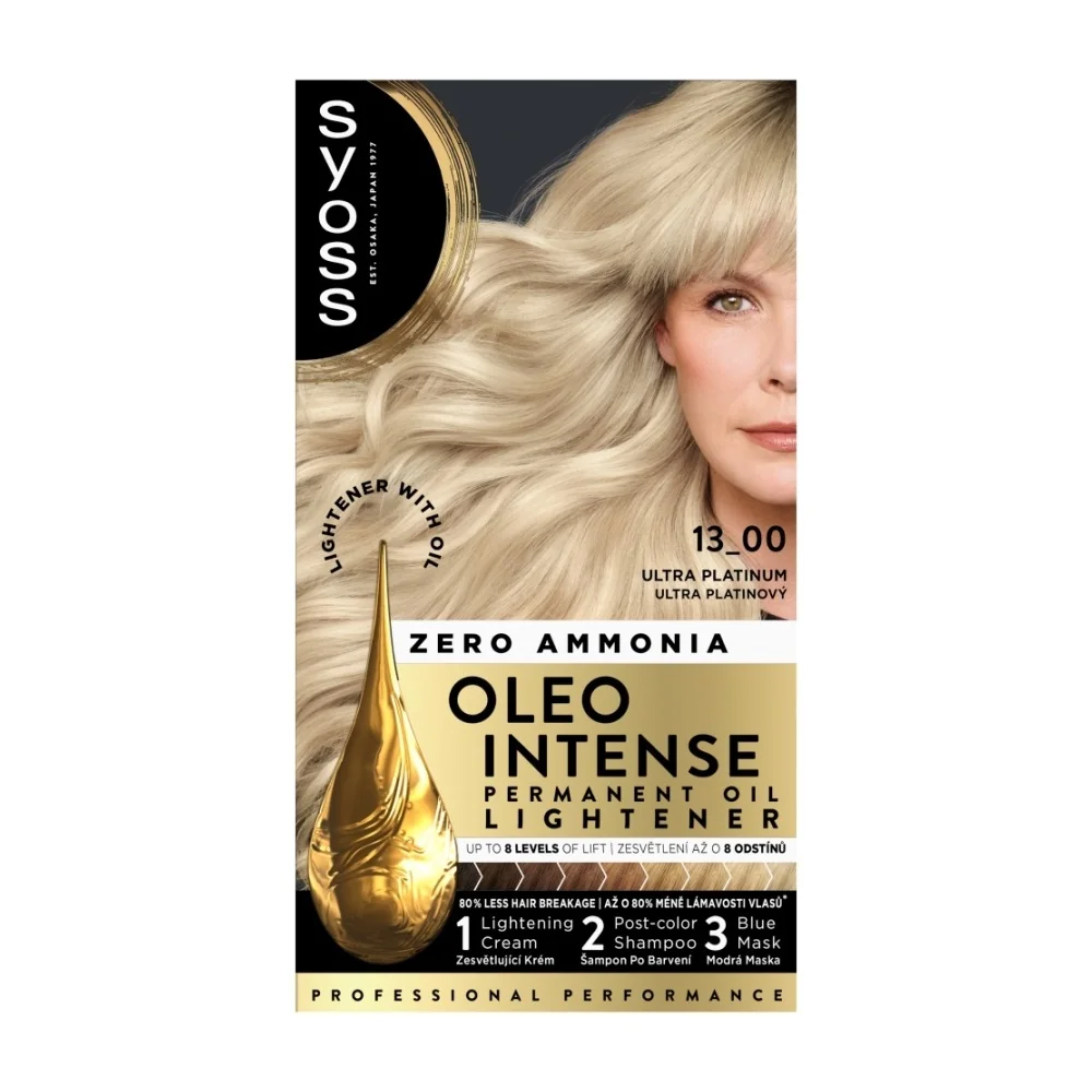 Syoss Oleo Intense Barva na vlasy 13-00 ultra platinový 50 ml