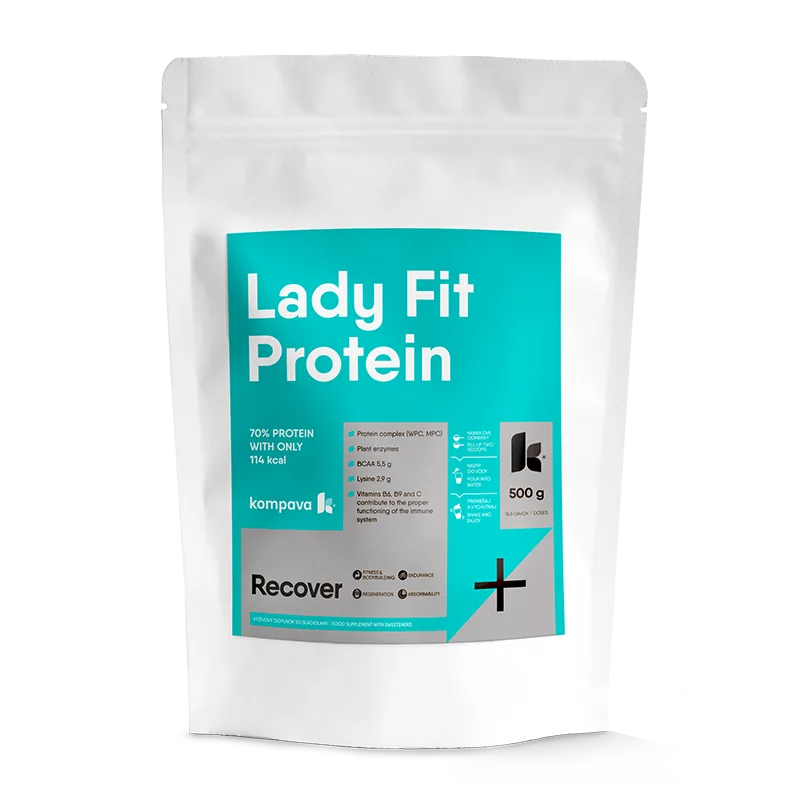KOMPAVA LadyFit 2000 g/67 dávek, čokoláda
