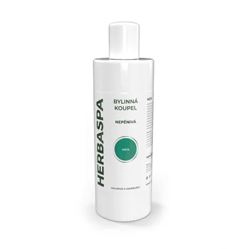 HERBASPA Bylinná koupel nepěnivá Máta 400 ml