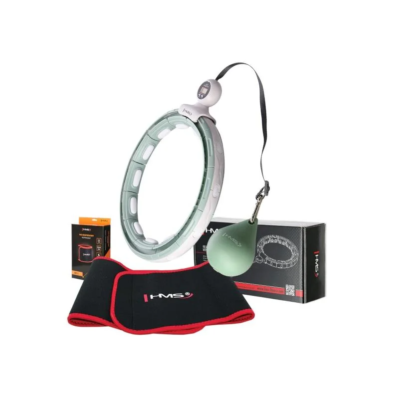 HMS Sada masážní hula hoop HHM15 zelená