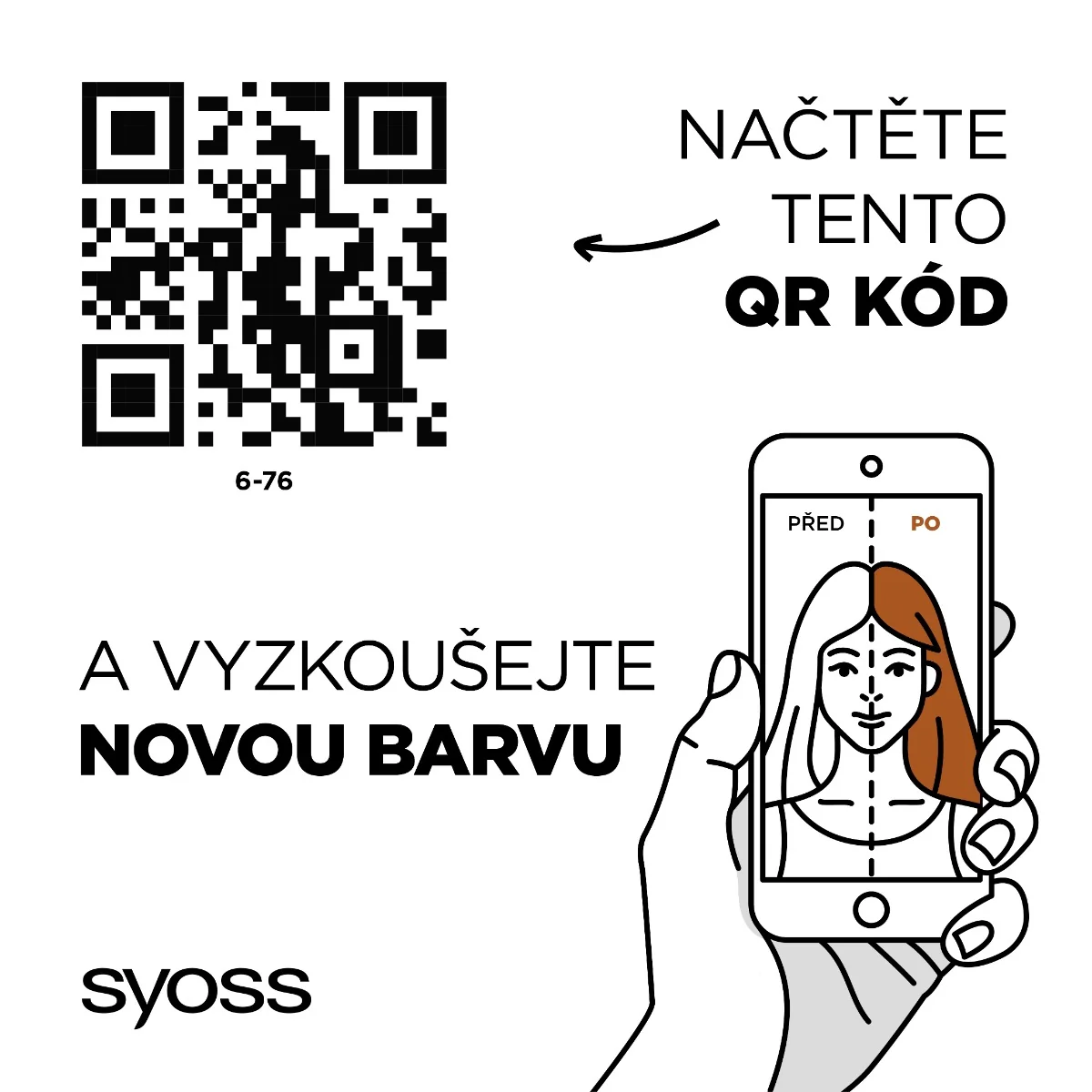 Syoss Oleo Intense Barva na vlasy 6-76 teplá měděná 50 ml